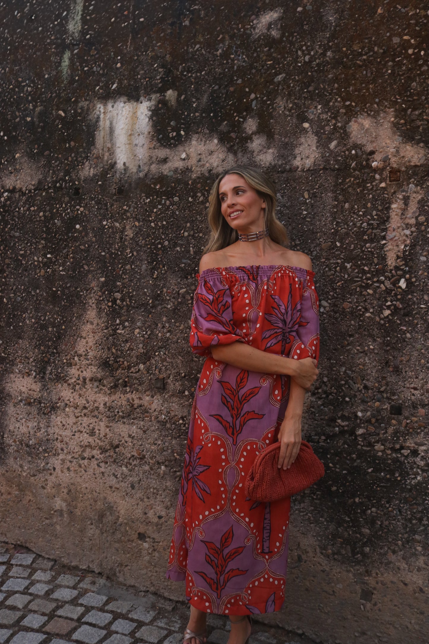 Ocrenia Morado y Plateado